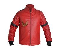Giacca di pelle rossa Smokey and the Bandit Burt Reynolds