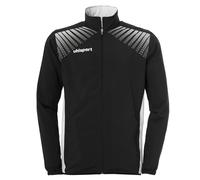 uhlsport Uomo Goal Giacca da Presentazione, Uomo, Goal PRÄSENTATIONSJACKE, Schwarz/Weiß, M
