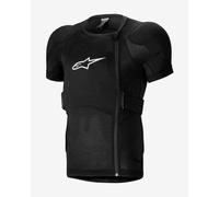 Alpinestars A-Impact Plasma Giacca protettiva a maniche corte, nero-bianco, taglia M per maschi