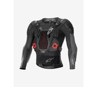 Giacca di protezione Alpinestars Bionic Plus V2 nero antracite rosso - L