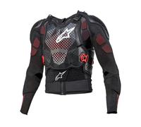 Giacca di protezione Alpinestars Bionic Tech V3 nero/rosso/bianco