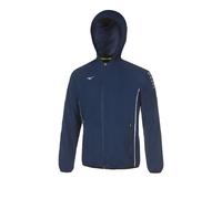 GIACCA DI TUTA CON CAPPUCCIO UOMO MIZUNO TEAM MICRO JACKET navy palestra felpa