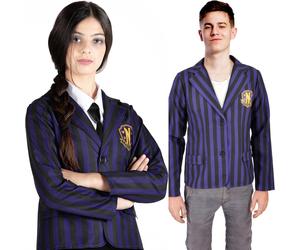 Giacca Divisa Scuola Nevermore Academy Mercoledì Wednesday Addams (Taglia Teen)