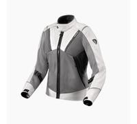 Revit Airwave 4 Giacca tessile moto da donna, argento/antracite, Taglia 36
