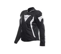 Dainese Avro 5, giacca tessile donna 54 male Nero/Bianco