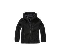 Giacca Donna Brandit Teddyfleece Hood NeroXS Nero