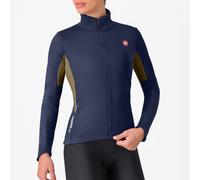 Giacca a vento Castelli Entrata 2 blu intenso verde donna - S