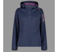 Giacca Donna CMP CAMPAGNOLO Softshell Woman Zip Hood 39A5006 07UU Blu