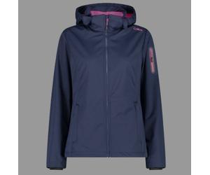 Giacca Donna CMP CAMPAGNOLO Softshell Woman Zip Hood 39A5006 07UU Blu