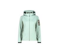 Giacca Donna CMP CAMPAGNOLO Softshell Woman Zip Hood 39A5016 E421 Verde