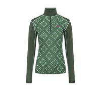 Giacca donna con 1/2 zip Kari Traa Iselin Vert XL