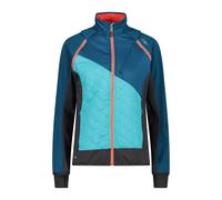 Giacca donna con maniche removibili CMP hybrid Bleu XS