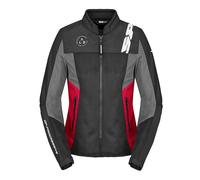 Spidi Corsa Net Windout Giacca tessile moto, nero-rosso, taglia 2XL per donne