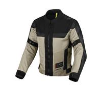 Macna Giacca moto tessile donna Empire 2.0 impermeabile nero-beige XS