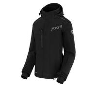 FXR Edge 2-in-1 Giacca da motoslitta da donna, nero-argento, taglia M per donne