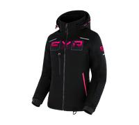 FXR Maverick 2-in-1 Giacca da motoslitta da donna, nero-rosa, taglia XL per donne