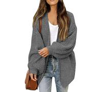 Giacca Donna Giacca Lunghe Con Scollo V Con Bottoni Maglione Elegante Comodo In Maglia Casual Leggera Classico a Maniche Lunghe Cardigan Warm Scialle Aperto Per Tempo Libero Cappotto Primavera