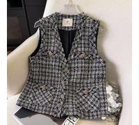Giacca Donna Gilet In Maglia Comodo ed Elegante Mademoiselle Coco Nero 20472