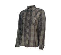 GMS Jaguar Camicia Moto Donna, nero-verde, taglia M per donne