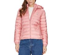 giacca donna GUESS JEANS giacca puffer con cappuccio SLIGHT PINK S scelta=P SLI