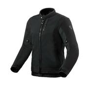 Revit Highcrest H2O Giacca tessile impermeabile per motociclette, nero, Taglia 40