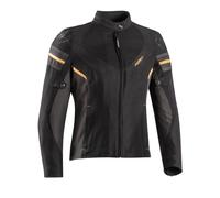 Ixon Ilana Evo Giacca tessile moto da donna, nero-grigio-oro, taglia 2XL per donne
