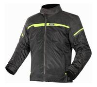 Giacca Donna In Tessuto LS2 Riva Nero Neon Giallo 3XL