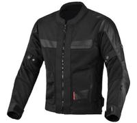 Macna Empire 2.0 impermeabile Giacca tessile moto da donna, nero, taglia M per donne