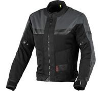 Macna Empire 2.0 NightEye impermeabile Giacca tessile moto da donna, nero, taglia L per donne