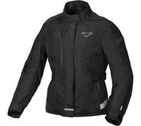 Macna Nivala impermeabile Giacca tessile moto da donna, nero, taglia 2XL per donne