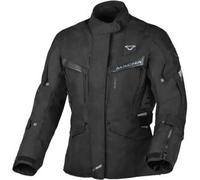 Macna Zastra Solid impermeabile Giacca tessile moto da donna, nero, taglia 2XL per donne