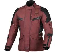 Macna Zastra impermeabile Giacca tessile moto da donna, rosso, taglia 2XL per donne