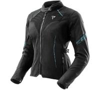 Giacca moto da donna Rebelhorn Jax nero-menta M