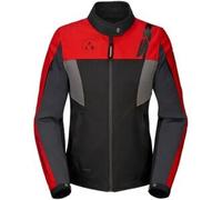 SPIDI SPIDI - Giacca Corsa H2OUT Lady Nero / Anthracite / Rosso L
