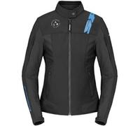Spidi Corsa Tex Lady Giacca tessile moto, nero-blu, taglia XS per donne