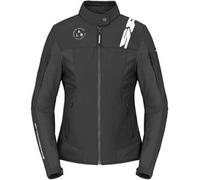 Spidi Corsa Tex Lady Giacca tessile moto, nero-bianco, taglia XL per donne
