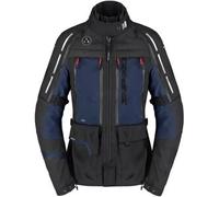 Spidi 4 Season V3 H2Out impermeabile Giacca tessile moto da donna, nero/blu, Taglia M