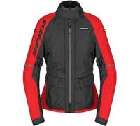 Spidi Crossmaster 2 H2Out impermeabile Giacca tessile moto da donna, rosso, taglia L per maschi