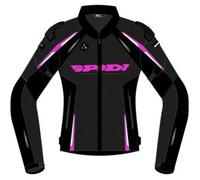 Spidi Race Warrior 2 Net Giacca tessile moto da donna, nero-rosa, taglia S per donne