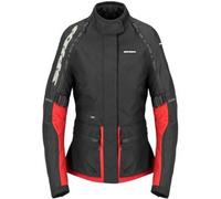 Spidi Ridemaster Giacca tessile impermeabile per motociclette, rosso, Taglia XL