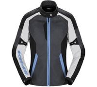 Spidi Tek Net, giacca tessile donna XS male Grigio/Bianco/Blu