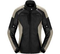 Spidi Tek Net Giacca moto da donna, nero-verde, taglia S per donne