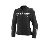 Ixon Ionix Giacca tessile moto da donna, nero-bianco, taglia L per donne