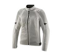 Ixon Shadow Giacca tessile da motociclista femminile, grigio/beige, Taglia 3XL