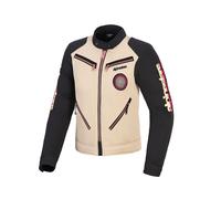 Alpinestars Stella Grace Giacca tessile da motociclista femminile, beige/nero, Taglia 2XL