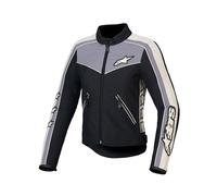 Alpinestars Stella T-Dyno WR Giacca tessile moto da donna, nero-grigio, taglia S per donne