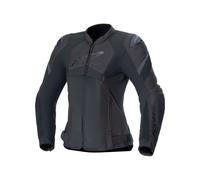 Alpinestars Stella T-GP Plus R V4 Airflow Giacca tessile moto da donna, nero, Taglia XL