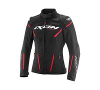 Giacca da moto da donna IXON Striker 2 Air WP Lady nero-rosso XL