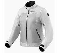 GIACCA DONNA TRAFORATA ESTIVA MOTO REV'IT ECLIPSE 2 LADIES SILVER TG 42 (46ITA)