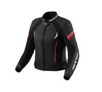 Revit Xena 4 Ladies Giacca in pelle da moto da donna, nero-rosa, taglia 44 per donne